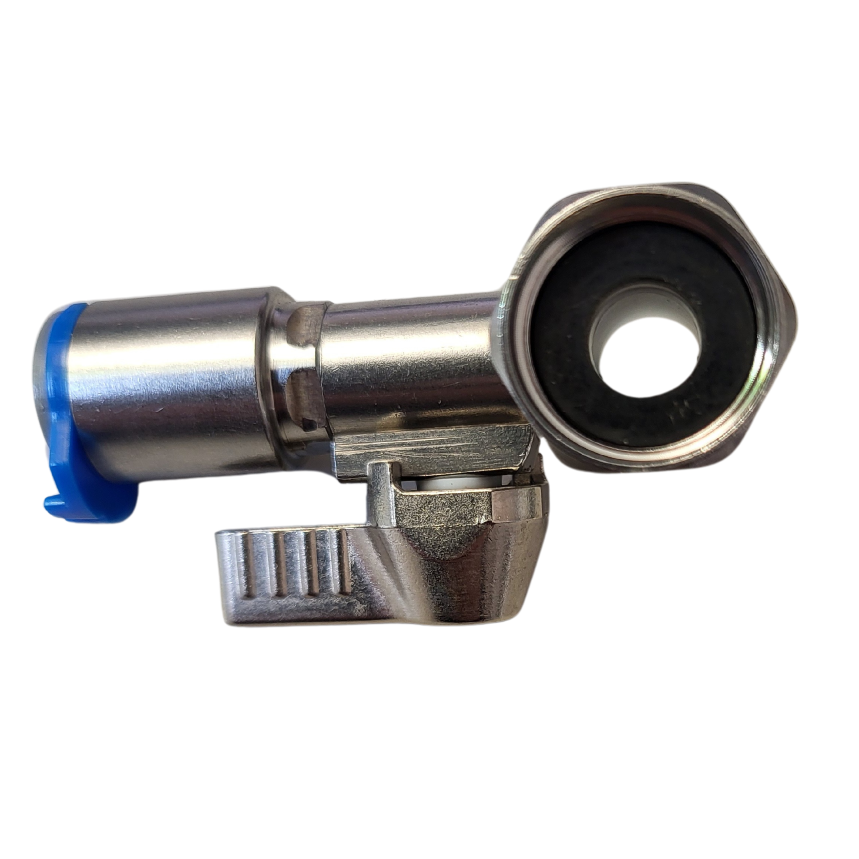 Edelstahl Absperrhahn Absperrventil Adapter T-Stück 3/8 x 3/8 x 3/8" QC-Schlauchanschluss