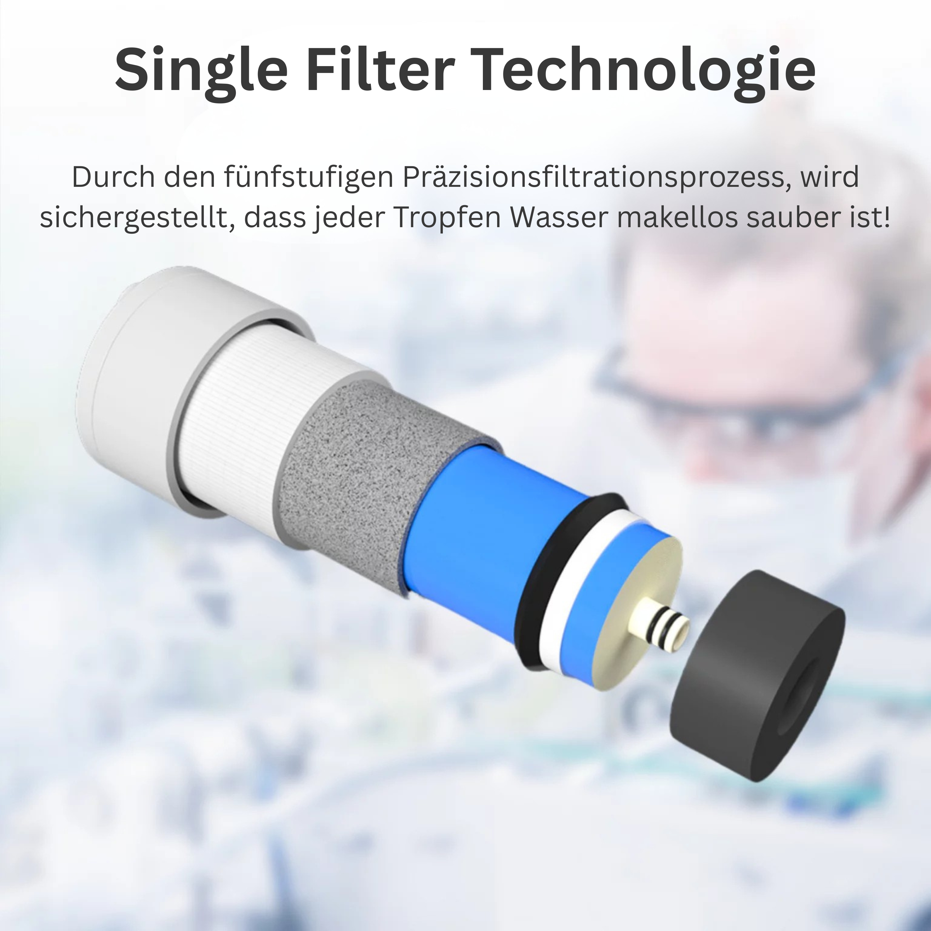 HeatFlow - Umkehrosmoseanlage mit 100°C Heizfunktion und 2L/min