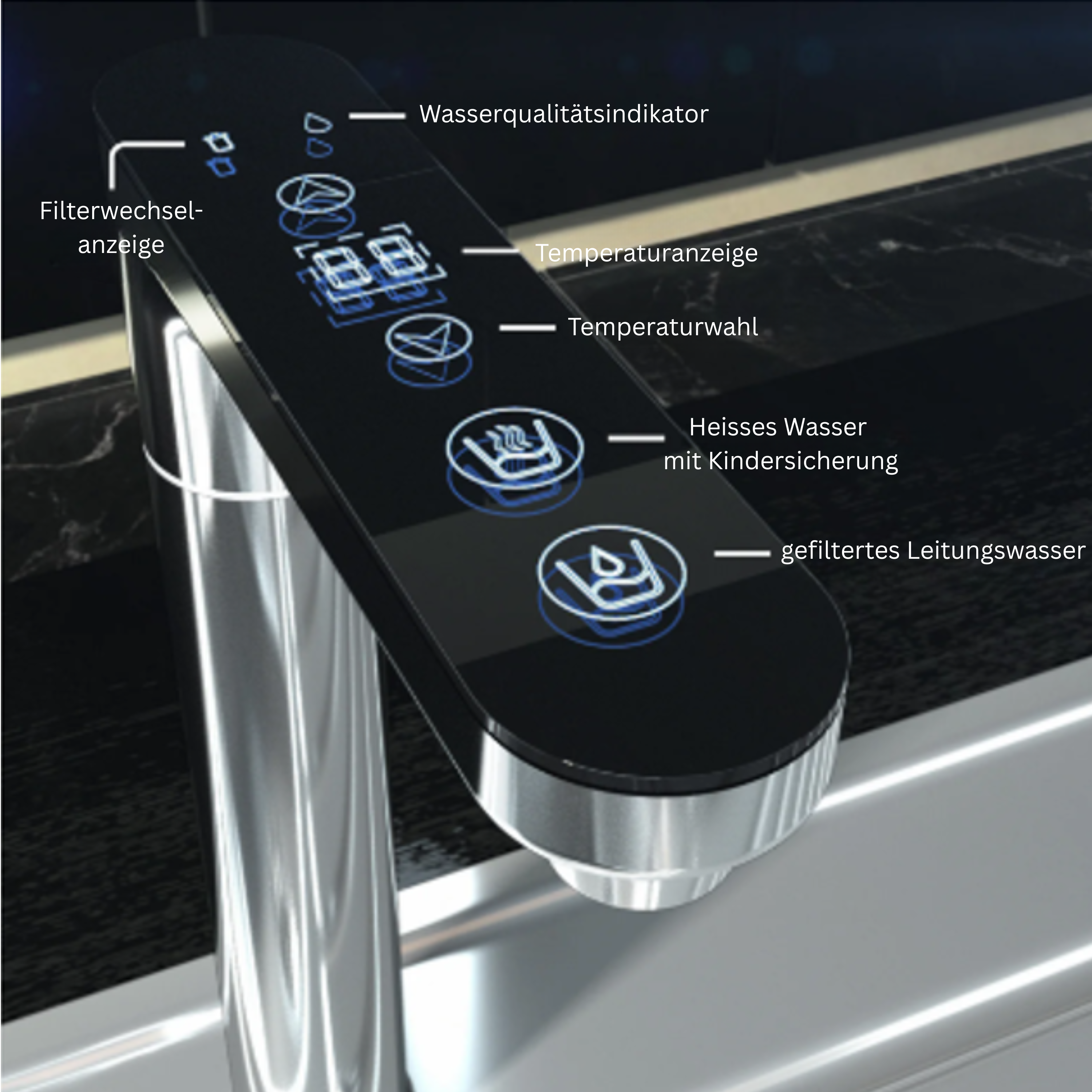 HeatFlow - Umkehrosmoseanlage mit 100°C Heizfunktion und 2L/min