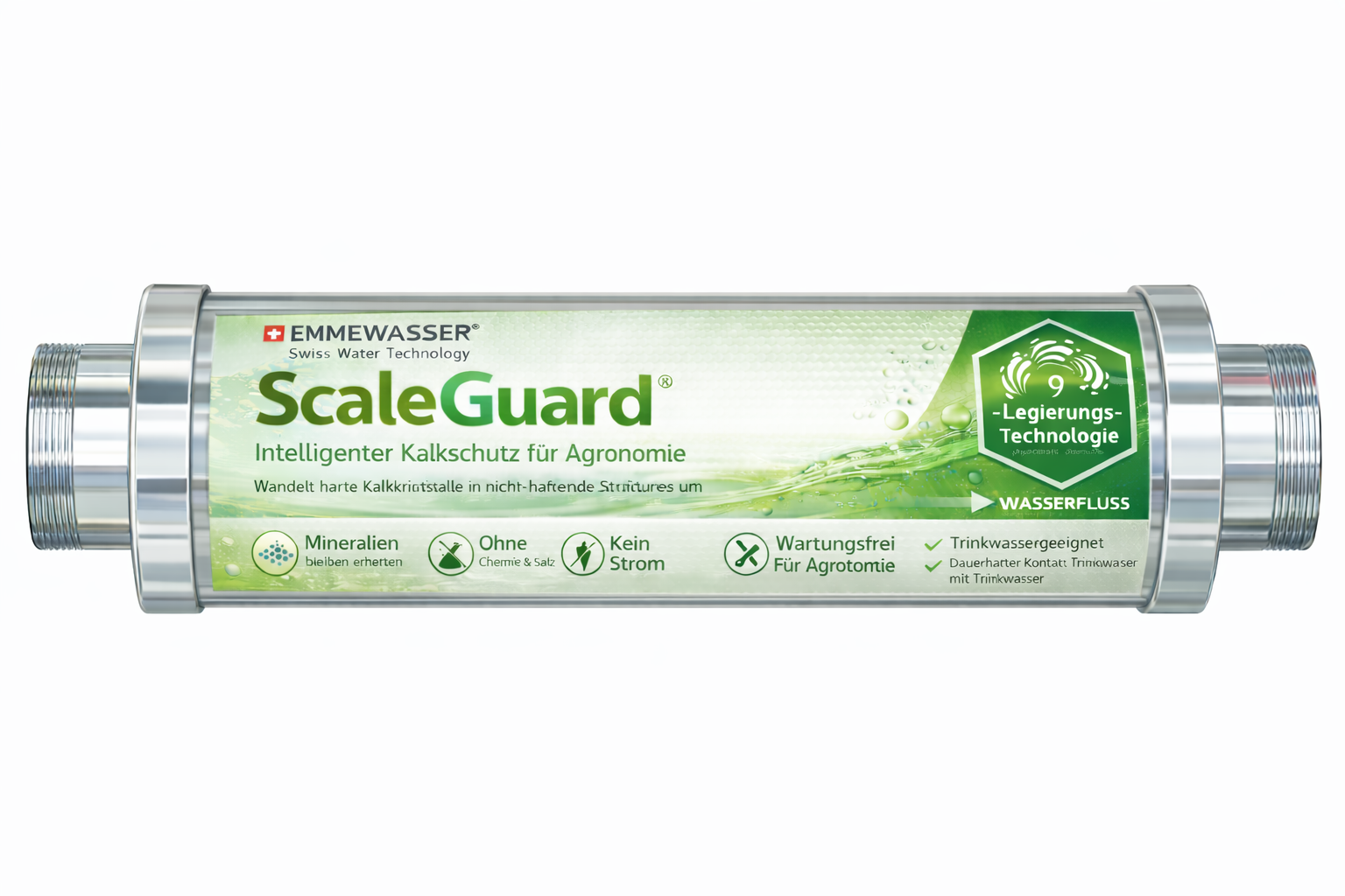 ScaleGuard Agronomie Kalkschutz für Bewässerungssysteme – nachhaltige Landwirtschaf