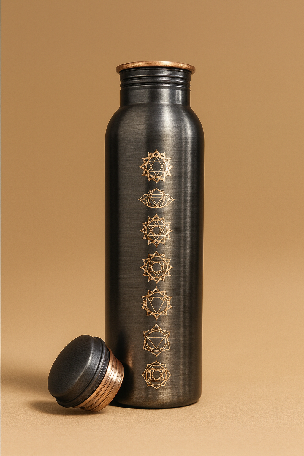 CuVibe - Handgefertigte Kupferflasche