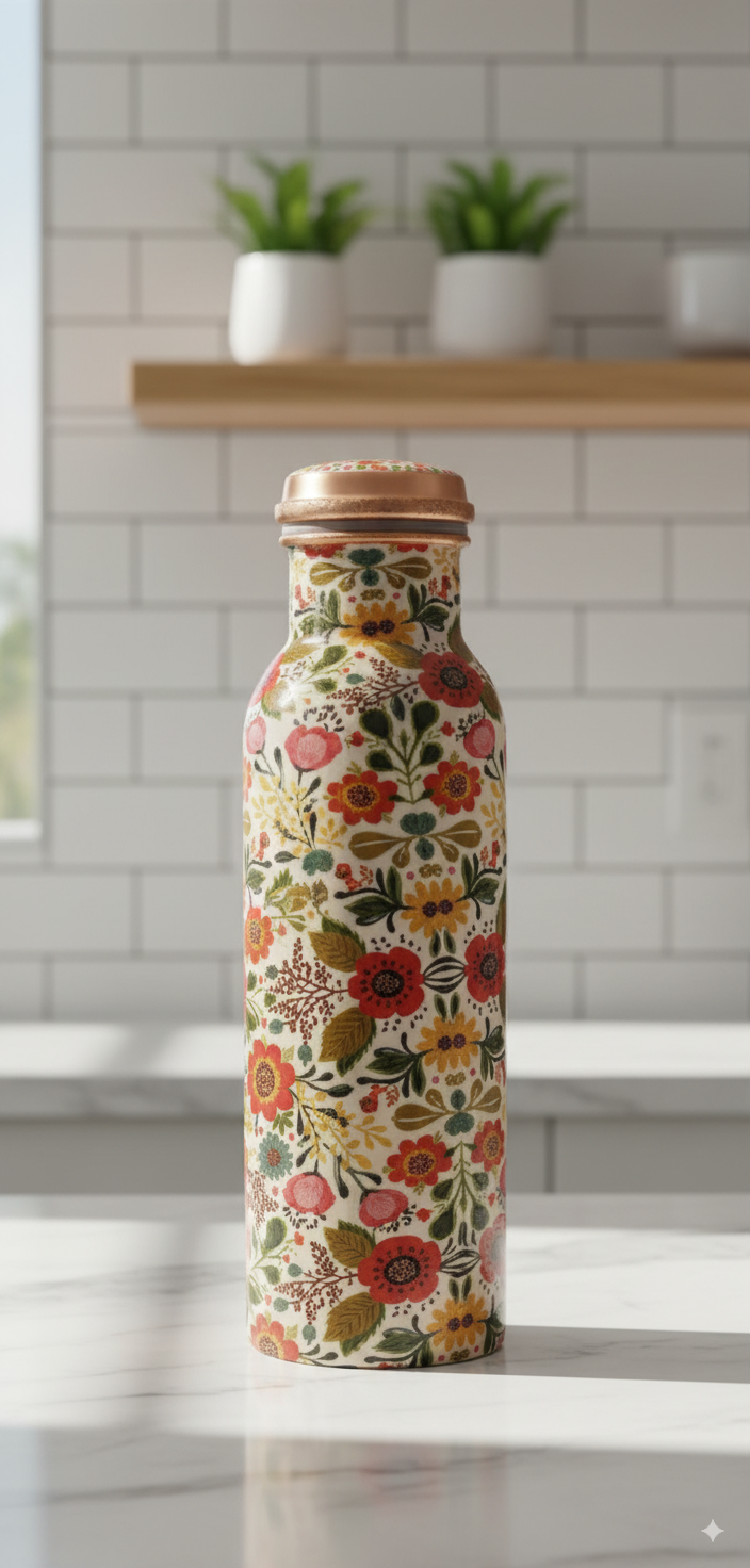 CuVibe - Handgefertigte Kupferflasche