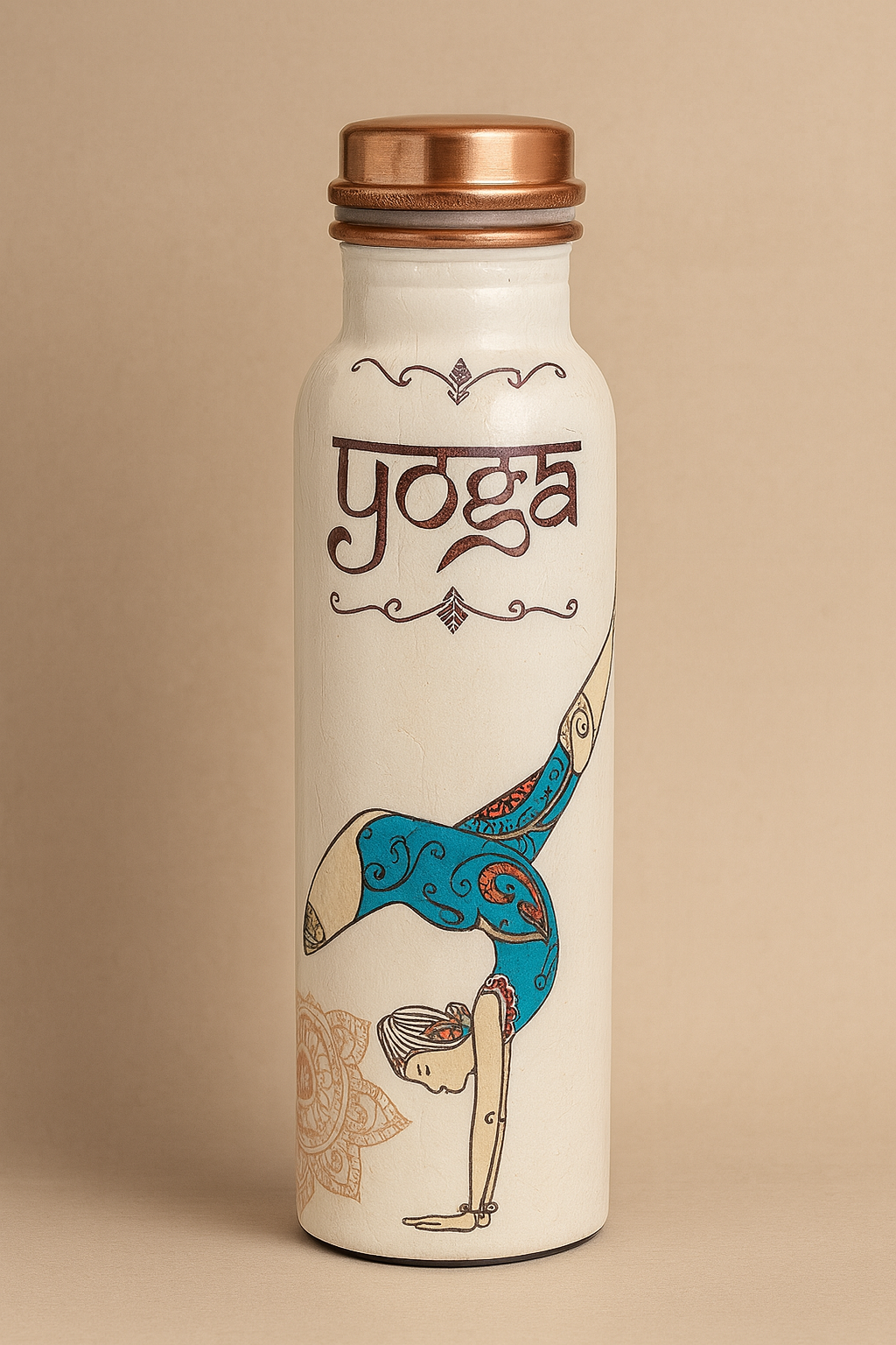 CuVibe - Handgefertigte Kupferflasche