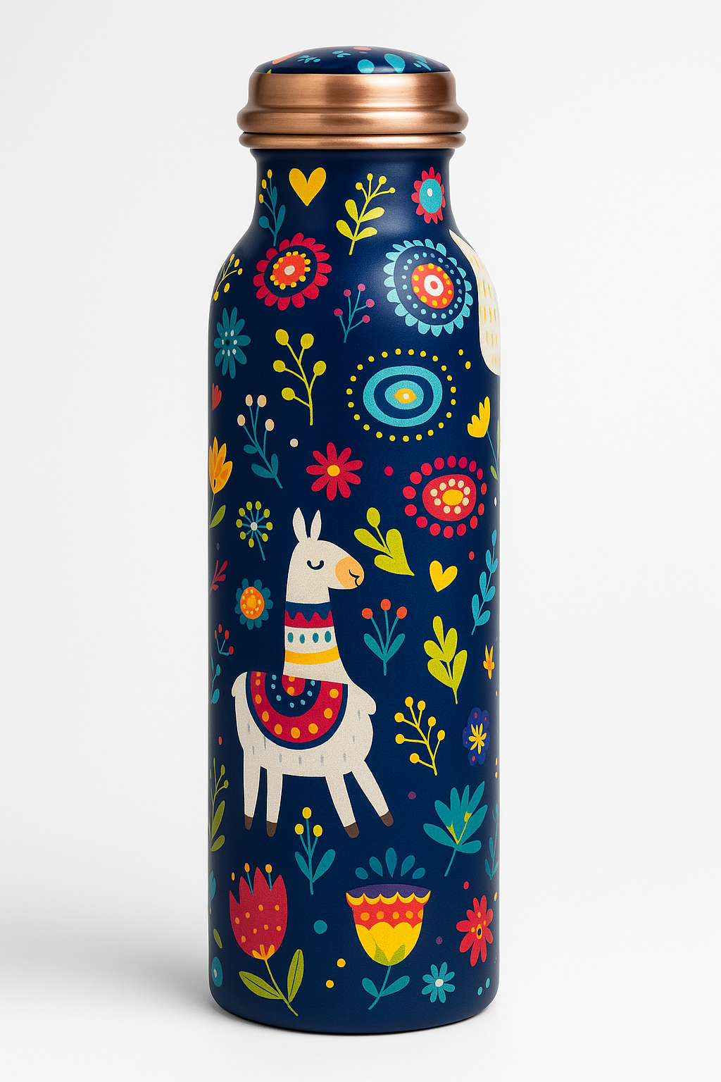 CuVibe - Handgefertigte Kupferflasche