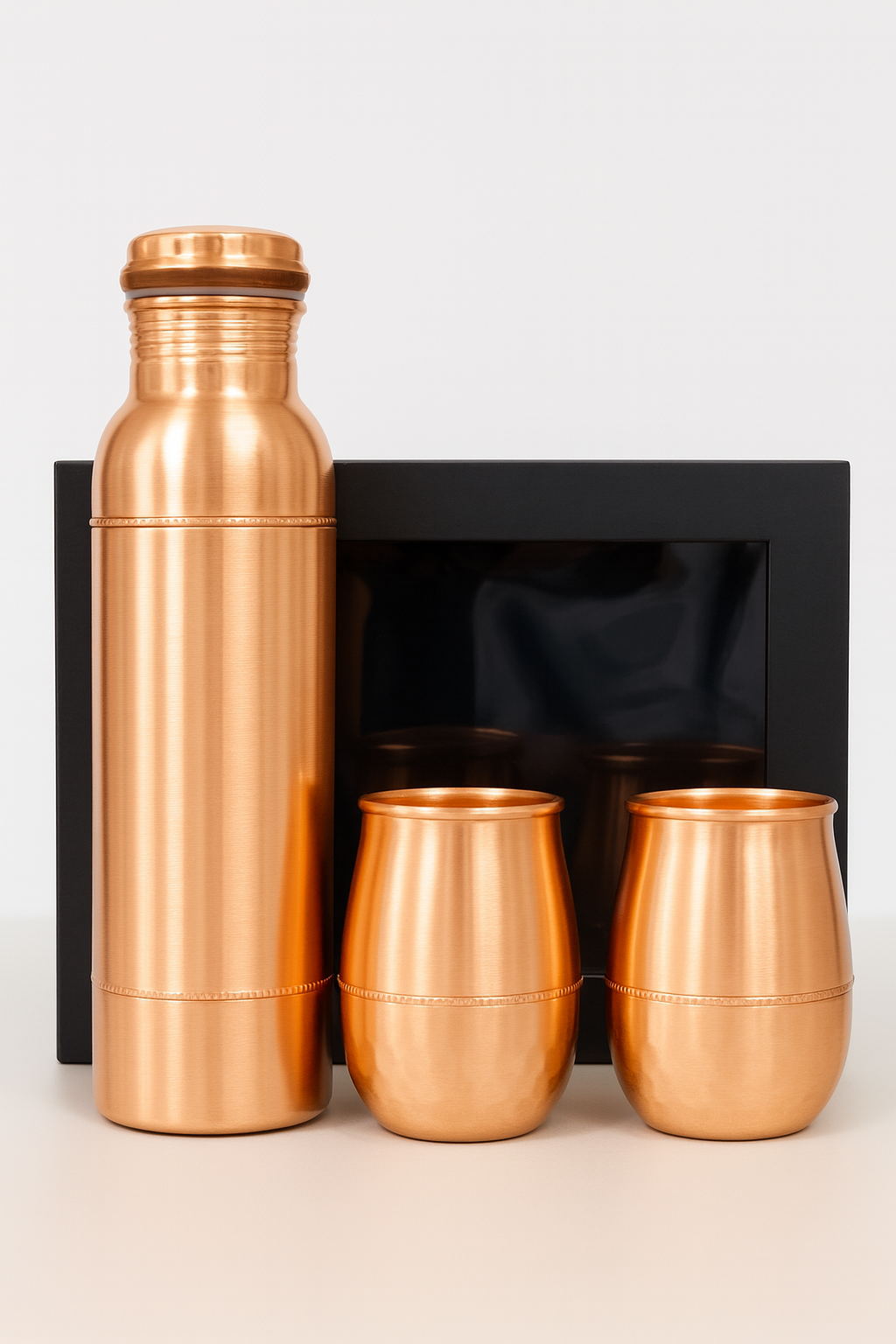 CuVibe - Handgefertigte Kupferflasche