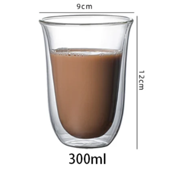 verres à double paroi - café, cappuccino, latte macchiato ou plutôt thé