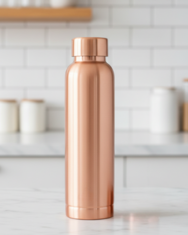 CuVibe - Handgefertigte Kupferflasche