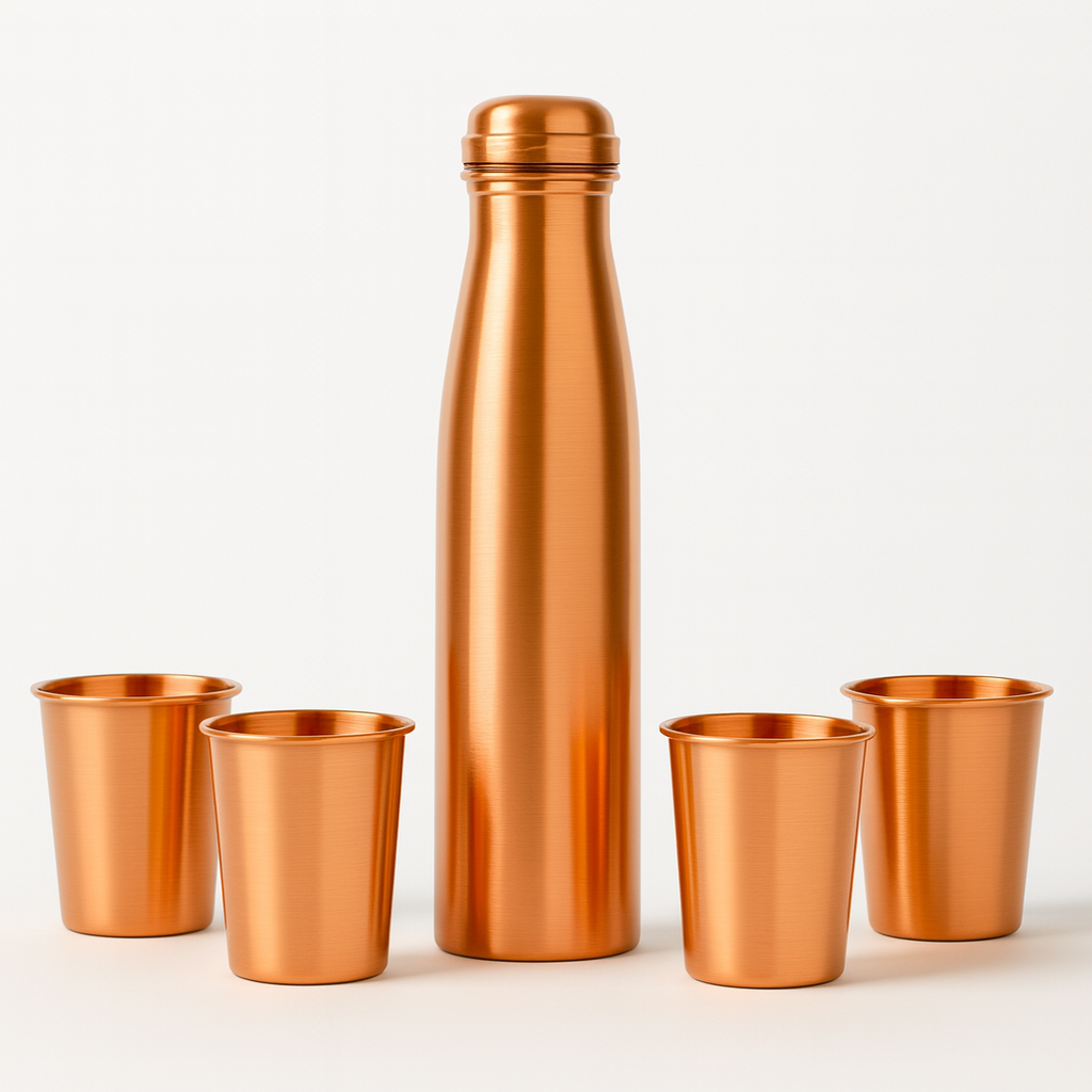 CuVibe - Handgefertigte Kupferflasche